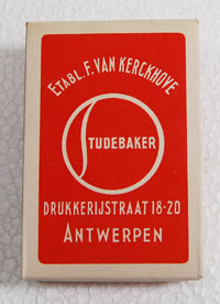 Antwerpen Playing Cards  - Trivia