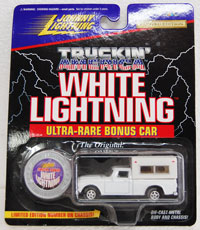 Johnny Lightning White Lightning Champ Truck With Cover  - JohnnyLightning