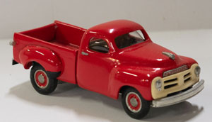 Shrock 1956 C Red Cab Pick Up Truck - Shrock